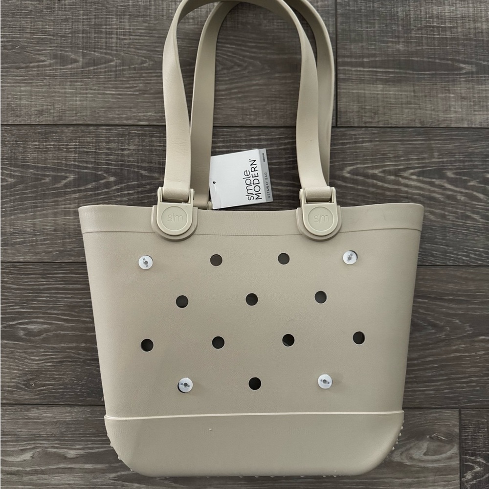 Stylish Beige Tote Bag